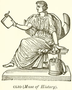Clio (Muse of History) av English School