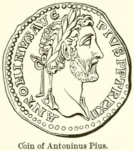 Antoninus Pius mynt av English School