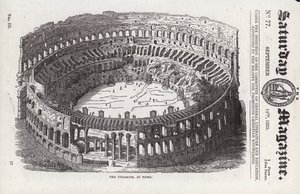 Colosseum, Rom (gravyr) av English School