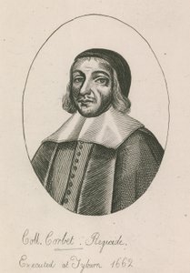 Coll Corbet, Regicide, avrättad i Tyburn, 1662 av English School