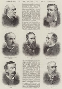 Commissioners of the Colonial and Indian Exhibition (gravyr) av English School