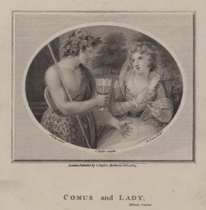 Comus och Lady av English School