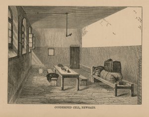 Dömd cell i Newgate Prison av English School