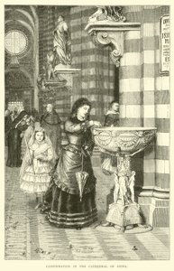 Konfirmation i katedralen i Siena av English School