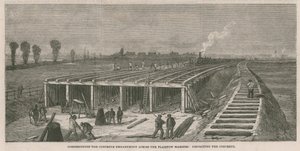 Bygger betongvallen över Plaistow-myrarna av English School