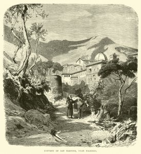 Klostret San Martino, nära Palermo av English School
