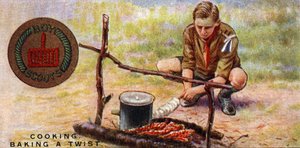 Cook Proficiency Badge for Scouts - Baking a Twist, 1929 av English School