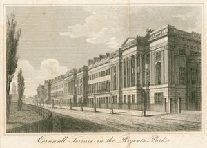 Cornwall Terrace, Regents Park, London av English School