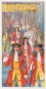 Kröning av Georg II av English School