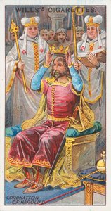 Kröning av Harold II av English School