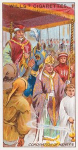 Kröningen av Henry V av English School