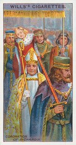 Kröning av Richard II av English School