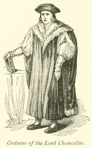 Lord Chancellors kostym av English School