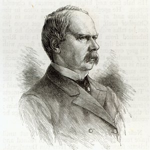 Greve Kalnoky, Österrikes utrikesminister, från "Leisure Hour", 1891 av English School