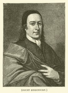 Greve Zinzendorf (gravyr) av English School