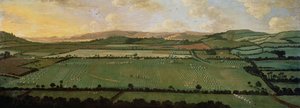 Country Round Dixton Manor, c.1725 av English School