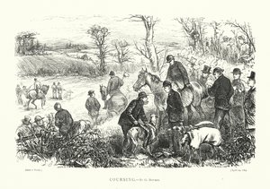 Coursing (gravyr) av English School