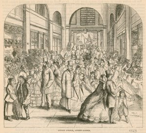 Covent Garden Market, London: Middle avenue av English School