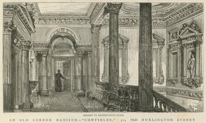 Cowfields, 30 Old Burlington Street: Galleri till salongens golv av English School