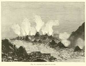 Vesuvius krater 1834 av English School