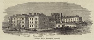Crichton Royal Institution, Dumfries (gravyr) av English School