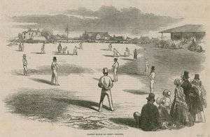 Cricketmatch på Lords Grounds av English School