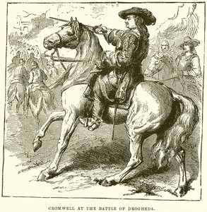 Cromwell i slaget vid Drogheda