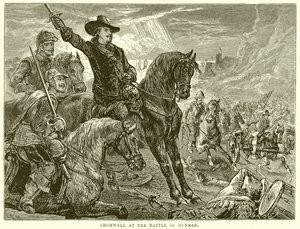 Cromwell i slaget vid Dunbar