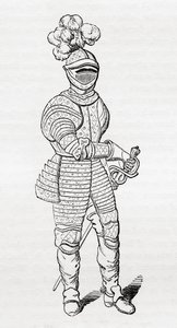 Cuirassier av English School