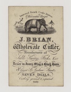Cutler, J Brian, byteskort av English School