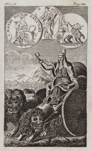 Cybele (gravyr) av English School