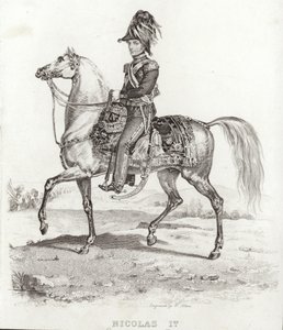 Tsar Nikolaj I av Ryssland av English School