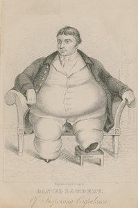 Daniel Lambert, av överraskande korpulans av English School