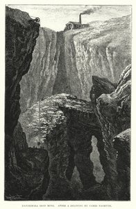 Dannemora Iron Mine (engraving) av English School