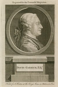 David Garrick, graverad för Universal Magazine av English School