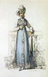 Dagklänning, modetallrik från Ackermann