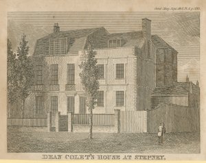 Dean Colets House i Stepney av English School