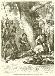 Gaston de Foix död i Ravenna av English School