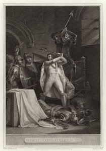 Richard II:s död av English School