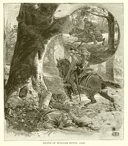William Rufus död, 1100 av English School
