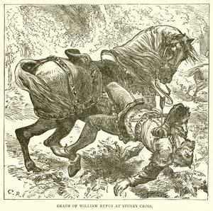 William Rufus död vid Stoney Cross av English School