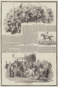 Hertigen av Wellingtons död (gravyr) av English School