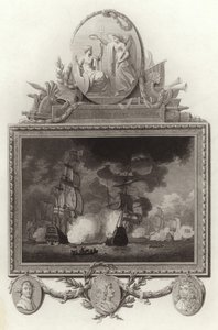 Nederlag för den holländska flottan, 3 juni 1665 av English School