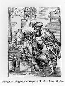 Tandläkare, illustration från 