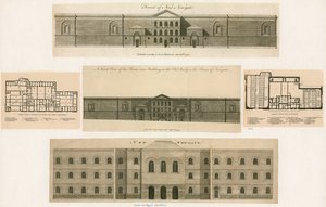 Design för Newgate fängelse av English School