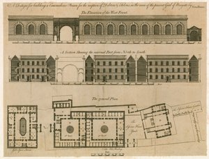 Design för Newgate fängelse av English School