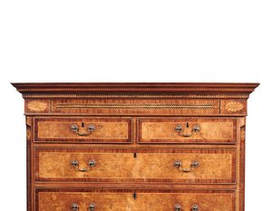 Detalj av en George III Tallboy av English School