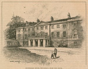 Devonshire House, Piccadilly, London, från enheten av English School