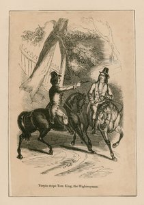 Dick Turpin stoppar Tom King, the Highwayman av English School