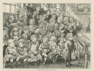 Middagstid - väntar på soppan av English School